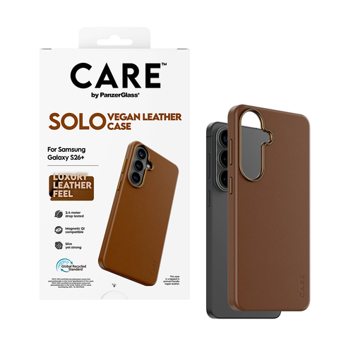 PANZERGLASS CARE CASE SOLO SAMSUNG GALAXY S26 PLUS BROWN