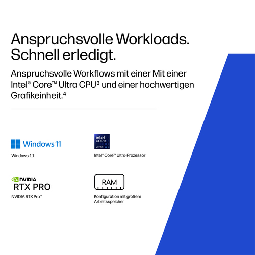 HP ZBook X G2i 40,6 cm (16 Zoll) Copilot+ PC Mobile Workstation - WQXGA - Intel Core Ultra 7 Serie 3 356H - 32 GB - 1 TB S