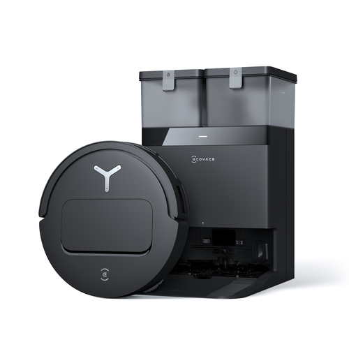 Ecovacs Deebot T50 Omni Gen 2, Sacchetto per la polvere, Nero, Rotondo, Sacchetto per la polvere, Carica, Purification, 63 dB