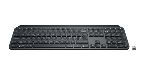 Logitech MX Keys for Business Keyboard - Wireless Connectivity - USB Type A Interface - Norwegian, Danish, Swedish, Finnis