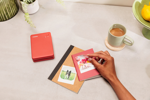 Canon SELPHY QX20 Dye-Sublimations-Drucker - Farbe - Tragbar - Dunkelgrau - 287 x 287 dpi Druckauflösung - Wireless LAN - USB
