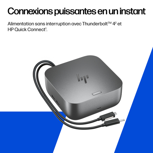 HP Thunderbolt 4 Ultra 280 W G6 Dockingstation. Konnektivitätstechnologie: Kabelgebunden, Hostschnittstelle: Thunderbolt 4
