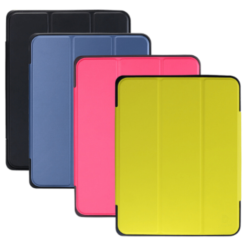 DEQSTER Robust Tasche (Folie) für 27,7 cm (10,9 Zoll) Apple iPad (10. Generation) Tablet - Rosa - Stoßfest - 18 mm Höhe x 