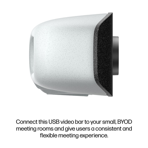 HP Poly Studio V12 USB Video Bar No Power Supply. HD type: 4K Ultra HD, Maximum video resolution: 3840 x 2160 pixels, Supp