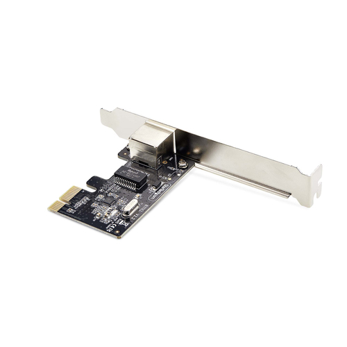 StarTech.com Gigabit Ethernet Card for Server, Workstation - 10/100/1000Base-T - Plug-in Card - Black - TAA Compliant - PC