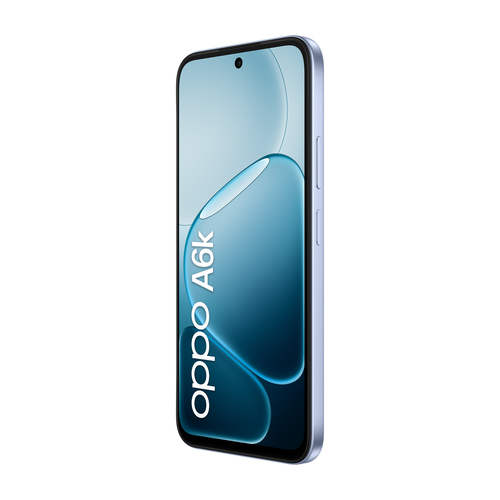 OPPO A6k AI Smartphone, doppia fotocamera 13MP+QVGA, Selfie 5MP, Display 6.75” 120HZ IPS HD+, 6100mAh, RAM 4GB(Esp1GB/2GB/