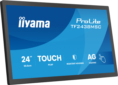 Moniteur LED à écran tactile à cadre ouvert iiyama ProLite TF2438MSC-B2 24" Classe - 16:9 5 ms - 60,5 cm (23,8") Viewable 