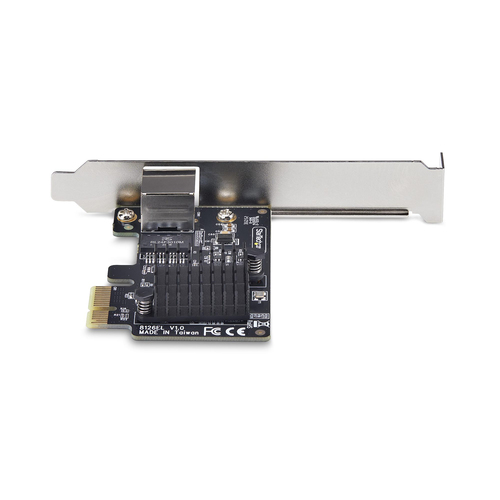 StarTech.com 5Gigabit Ethernet Card for Server, Desktop - 5GBase-T, 2.5GBase-T, 10/100/1000Base-T - Plug-in Card - Black -