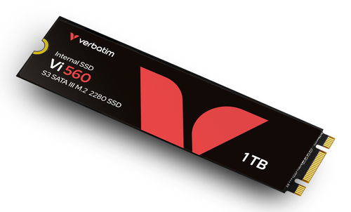 Unità stato solido Verbatim Vi560 - M.2 2280 Interno - 1 TB - SATA (SATA/600) - Computer portatile, Desktop PC Dispositivo