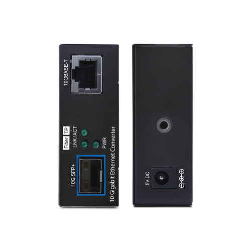 StarTech.com Transceiver/Media Converter - TAA Compliant - 1 Port(s) - 1 x Network (RJ-45) - Optical Fiber, Twisted Pair -