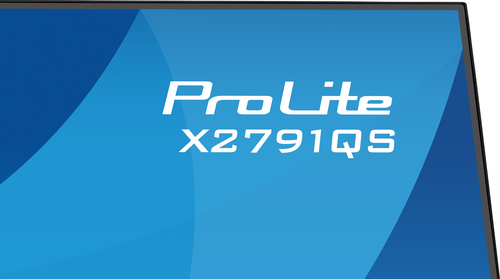 iiyama ProLite X2791QS-B1. Bildschirmdiagonale: 68,6 cm (27"), Display-Auflösung: 2560 x 1440 Pixel, HD-Typ: Quad HD, Bild