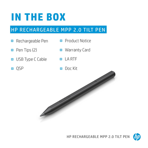 HP Stylus - Ersetzbare Stylus-Spitze - Grau