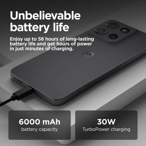 Motorola moto g15 power. Dimensioni diagonale schermo: 17,1 cm (6.72"), Risoluzione del display: 2400 x 1080 Pixel. Freque