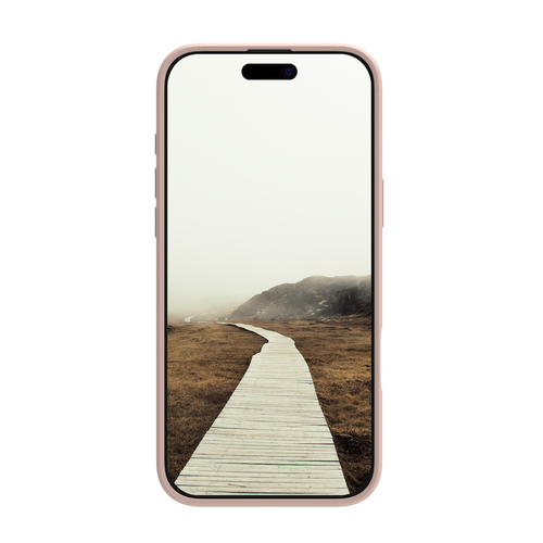 dbramante1928 ApS Greenland Pro Case for Apple iPhone 16 Smartphone - Pink Sand - Impact Resistant, Drop Resistant - Plast