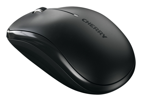Souris CHERRY MW 2200 - Fréquence radio - USB Type A - Optique - 3 Bouton(s) - Noir - Sans fil - 10,06 m - 2,40 GHz - 1300