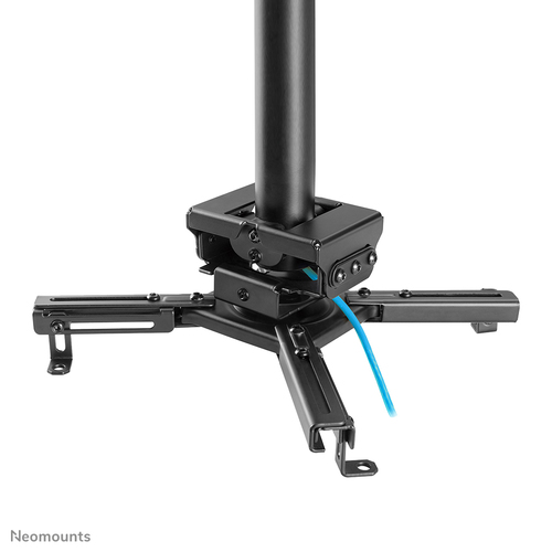 Fixation au plafond Neomounts pour Projecteur - Noir - Réglable en hauteur - 35 kg Max
