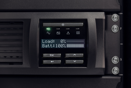 APC Smart-UPS SMT1500RMI2UC – 4x C13, USB, Rack-montierbar, 2U, SmartConnect, 1500VA. USV-Topologie: Line-Interaktiv, Ausg