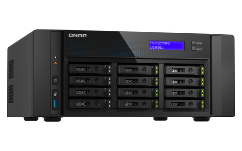 QNAP TS-H1277AFX-R7-32G 12 x Total Bays SAN/NAS Storage System - 4 GB Flash Memory Capacity - AMD Ryzen 7 Octa-core (8 Cor