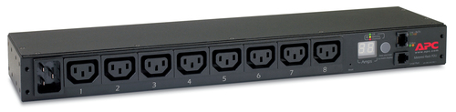 APC PDU - Metered - IEC 60320 C20 - 20 A - 200 V, 208 V, 230 V Eingang - 208 V AC, 230 V AC Ausgang - 1U Netzwerk (RJ-45) 