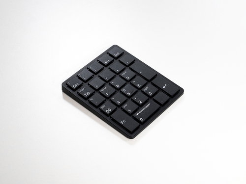 Mousetrapper NumPad. Device interface: RF Wireless, Keyboard number of keys: 26, Purpose: Universal. Product colour: Black
