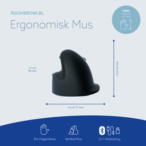 R-Go Tools Tastatur R-Go Numpad Break, ergonomischer Ziffernblock mit Pausensoftware, bluetooth, weiß. Geräteschnittstelle