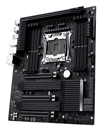 ASUS Pro WS C422-ACE. Processor manufacturer: Intel, Processor socket: LGA 2066 (Socket R4), Compatible processor series: 