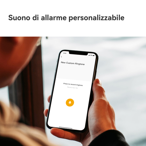 Imou Ranger Dual Pro 10MP Telecamera da interno, motorizzata, con doppia ottica 5MP+5MP, sirena integrata e faretto, tasto