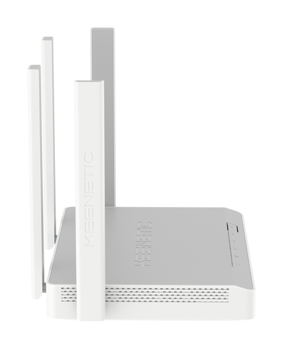 Keenetic Hero AX1800 Mesh Wi-Fi 6 Router with a 5-Port Gigabit Smart Switch, SFP Combo Port, USB 2.0 and USB 3.0 Ports. WA