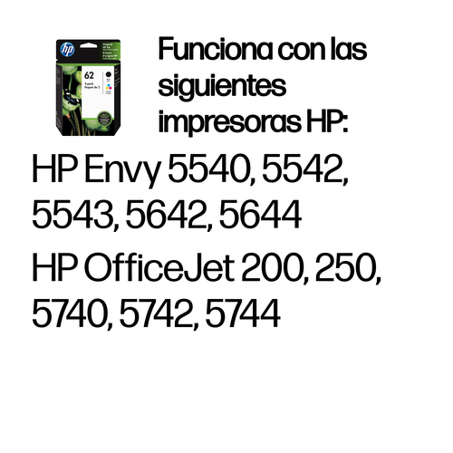 INK CARTRIDGE NO 62 B/C/M/Y