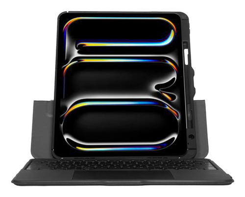 Targus VersaVu THZ989ES Tastatur/Cover (Folie) für 33 cm (13 Zoll) Apple iPad Pro 13 (2024) Tablet - Schwarz - Thermoplast