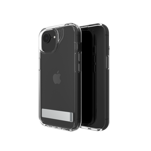ZAGG Crystal Palace Kickstand. Etui-Typ: Cover, Markenkompatibilität: Apple, Kompatibilität: iPhone 17e/16e/15/14/13, Maxi