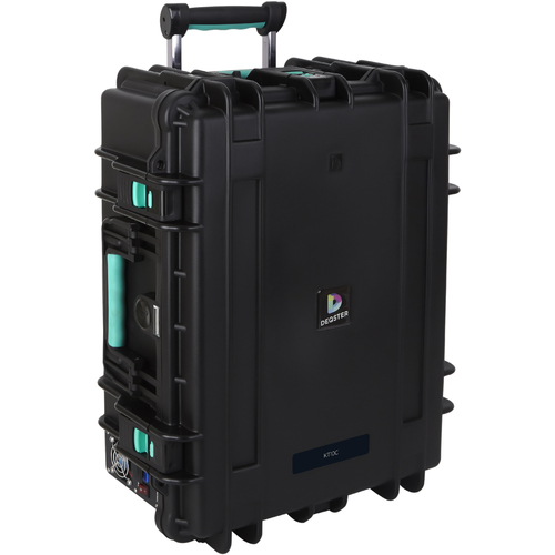 DEQSTER KT10C (2nd Gen.) Aufbewahrungsbehälter (Hülle) für Tablet - External Dimensions: 440 mm Breite x 240 mm Tiefe x 55