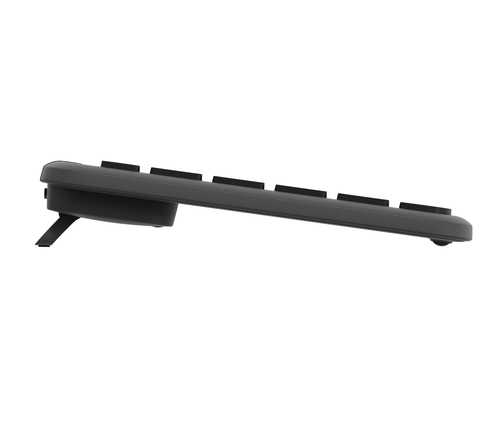 Logitech Signature Slim MK950 Keyboard & Mouse - QWERTY - Danish, Norwegian, Swedish, Finnish - USB Type A Wireless Blueto