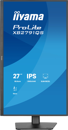 27IN IPS-PANEL 4-SIDE SLIM BEZEL 2560X1440 15CM HEIGHT ADJ.