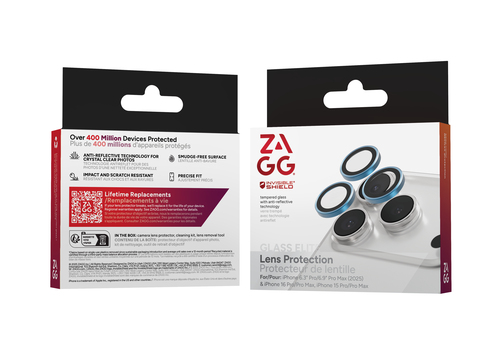 ZAGG Camera Lens Protector - Blue