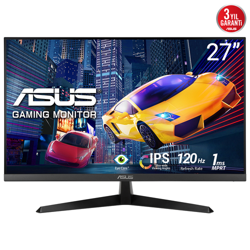 ASUS VY279HGR. Dimensioni diagonale schermo: 68,6 cm (27"), Risoluzione del display: 1920 x 1080 Pixel, Tipologia HD: Full