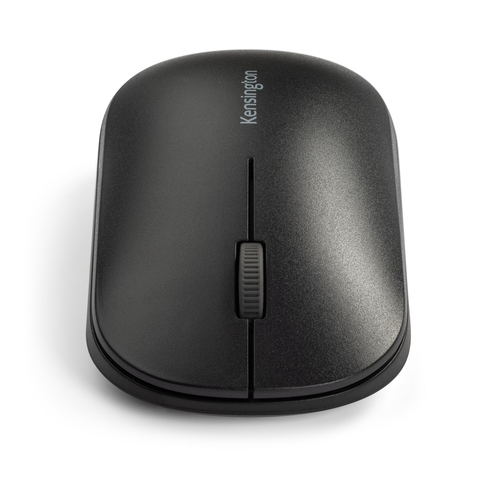 Kensington SureTrack Mouse - Bluetooth/Radio Frequency - USB 2.0 Type A - Optical - 3 Button(s) - Black - TAA Compliant - 