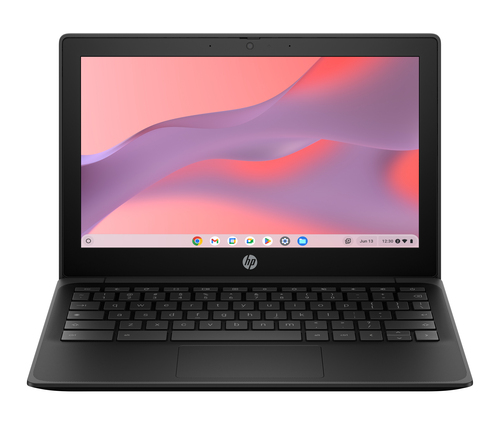 HP Fortis G1m 29.5 cm (11.6"") Chromebook - HD - MediaTek Kompanio 520 520 - Jet Black - MediaTek Chip - 1366 x 768 - Chro
