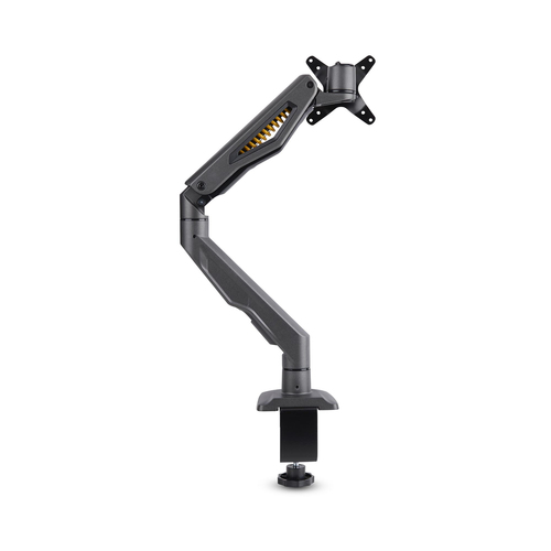 StarTech.com Mounting Arm for Monitor, Display - Black - Landscape/Portrait - TAA Compliant - Height Adjustable - 1 Displa
