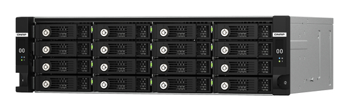 QNAP TL-R1620SDC Laufwerksgehäuse 12Gb/s SAS, SATA/600 - Mini-SAS HD Host Interface - 3U Rackmount - Hot-Swapping-fähige E