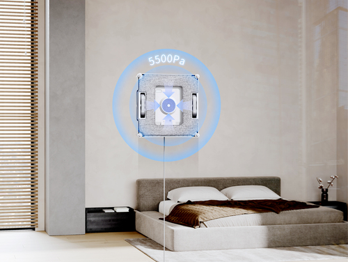 Ecovacs WINBOT W2 PRO OMNI. Principio operativo: Aspirazione, Adatto per: Universale, Colore del prodotto: Bianco. Aliment