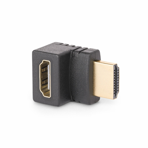 StarTech.com Adaptateur HDMI 2.0 à Angle Vertical, M/F, Économiseur de Port HDMI Vertical, 4K60Hz, Extension Coudé pour HD