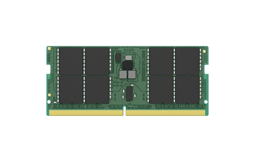Kingston Technology ValueRAM . Component for: Laptop, Internal memory: 32 GB, Memory layout (modules x size): 1 x 32 GB, I
