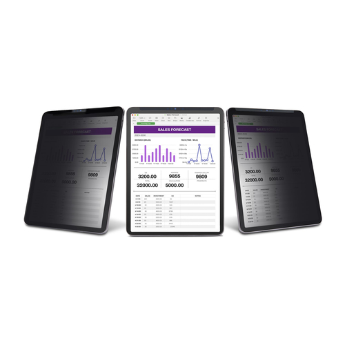 StarTech.com 11IP-PRIVACY-SCREEN. Maximale Bildschirmgröße: 27,9 cm (11"), Geeignet für: Tablets, Typ: Rahmenloser Blicksc