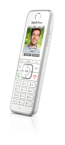 FRITZ!Fon C6  Das Telefon für die FRITZ!Box  Komfort-Schnurlostelefon mit intuitiver Menüführung für alle FRITZ!Box-Modell