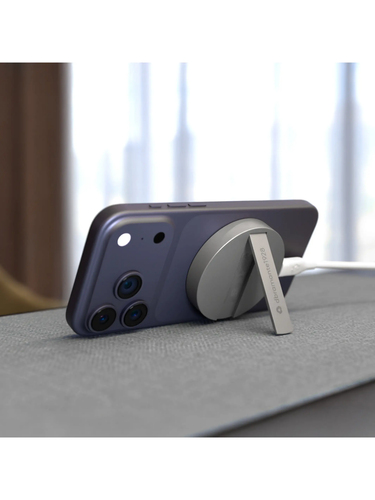 dbramante1928 ApS RE-CHARGE Induction Charger - Aluminium - For Qi2-enabled Device, MagSafe-enabled Device - Input connect