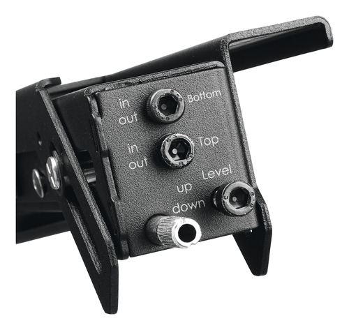 Vogel's PFS 3504 DREIDIMENSIONAL EINSTELLBARE DISPLAY-ADAPTERSTRIPS. Produktfarbe: Schwarz, Höchstgewichtskapazität: 80 kg
