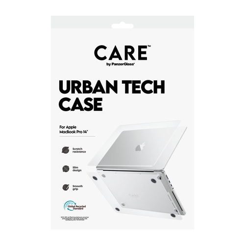 PanzerGlass CARE™ by ® Case Transparent Macbook Pro 14'' M1 | M2 | M3 | M4 | M5. Etui-Typ: Cover, Kompatibilität: Apple - 
