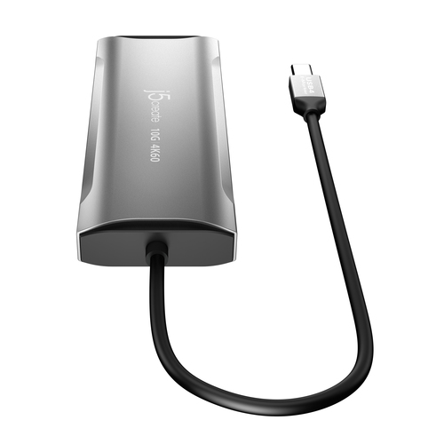 j5create Elite JCD393-N USB Tipo C Estação de ancoragem para Tela de exibição, Monitor, Notebook, Tablet, Smartphone, MacB