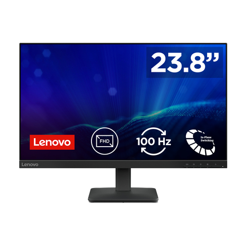 Lenovo L24-4e Monitor SCATOLA APERTA E DANNEGGIATA Dimensioni diagonale schermo: 60,5 cm (23.8"), Risoluzione del display:
